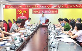THẠCH THẤT: TẬP TRUNG ĐẨY NHANH TIẾN ĐỘ GIẢI PHÓNG MẶT BẰNG DỰ ÁN CẢI TẠO, NÂNG CẤP ĐƯỜNG TỈNH 420