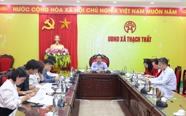 THẠCH THẤT: HỌP NGHE DỰ THẢO KẾ HOẠCH KHẮC PHỤC TỒN TẠI TRONG CẢI CÁCH HÀNH CHÍNH, THỐNG NHẤT ĐÁNH GIÁ TIÊU CHÍ PHÂN LOẠI ĐƠN VỊ HÀNH CHÍNH
