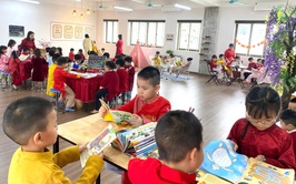 Lan tỏa văn hóa đọc tại các trường học phường Long Biên