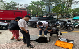 Phường Long Biên kiểm tra công tác xả thải tại các cơ sở kinh doanh dịch vụ ăn uống, xử phạt 10 cơ sở vi phạm