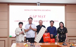 Phường Hà Đông gặp mặt chức sắc, chức việc Công giáo nhân dịp các ngày lễ lớn