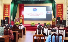 Xã Quảng Bị dự trực tuyến hội nghị quán triệt, phổ biến, tuyên truyền Luật Dân số số 113/2025/QH15