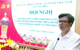 Ứng Hoà triển khai Chỉ thị số 09-CT/TU của Thành ủy Hà Nội và các quy định mới về công tác cán bộ, công chức.
