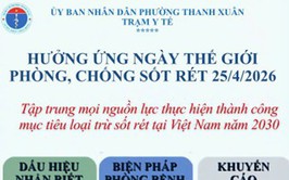 Tập trung mọi nguồn lực thực hiện thành công mục tiêu loại trừ Sốt rét tại Việt Nam năm 2030