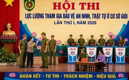 Xã Hoài Đức triển khai tham gia Hội thi “Lực lượng tham gia bảo vệ an ninh, trật tự ở cơ sở giỏi” năm 2026