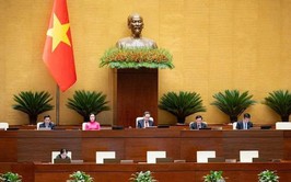 97,6% đại biểu Quốc hội biểu quyết tán thành thông qua Luật Thủ đô (sửa đổi)