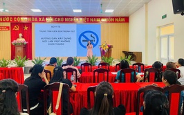 CDC Hà Nội tổ chức tập huấn nâng cao năng lực phòng, chống tác hại của thuốc lá tại các xã, phường