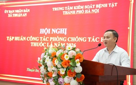 Xã Thuận An tập huấn phòng chống tác hại thuốc lá năm 2026