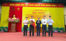 XÃ HẠ BẰNG CÔNG BỐ QUYẾT ĐỊNH THÀNH LẬP BAN ĐẠI DIỆN HỘI ĐỒNG QUẢN TRỊ NHCSXH VÀ TỔ CHỨC PHIÊN HỌP THỨ NHẤT NĂM 2026