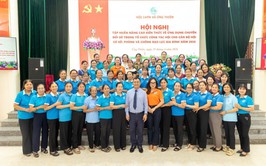Hội LHPN xã Ứng Thiên tổ chức hội nghị tuyên truyền tín dụng chính sách và pháp luật về bình đẳng giới, phòng chống bạo lực gia đình năm 2026