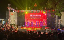 SÔI NỔI ĐÊM VĂN NGHỆ CHÀO MỪNG LỄ HỘI TRUYỀN THỐNG LÀNG CHUÔNG 10-3