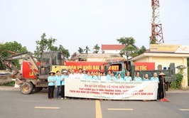 Xã Chương Dương ra quân tổng vệ sinh môi trường dịp nghỉ lễ 30/4 và 1/5