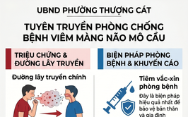 CHỦ ĐỘNG PHÒNG BỆNH NÃO MÔ CẦU – BẢO VỆ SỨC KHỎE CỘNG ĐỒNG