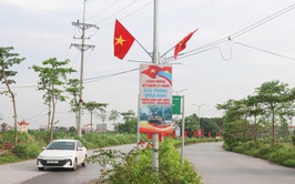 Rực rỡ cờ hoa, băng rôn, khẩu hiệu – Đại Xuyên hướng về kỷ niệm Ngày giải phóng miền Nam 30/4 và  ngày  Quốc tế lao động 1/5