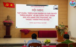 XÃ HƯNG ĐẠO THAM DỰ HỘI NGHỊ TẬP HUẤN TRIỂN KHAI NHIỆM VỤ GIẢI QUYẾT “ĐIỂM NGHẼN” VỀ AN TOÀN THỰC PHẨM
