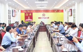 THẠCH THẤT TỔ CHỨC TIẾP SÓNG HỘI NGHỊ TẬP HUẤN VỀ BẢO VỆ BÍ MẬT NHÀ NƯỚC VÀ AN NINH MẠNG