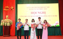 PHÚC SƠN CÔNG BỐ CÁC QUYẾT ĐỊNH VỀ CÔNG TÁC CÁN BỘ