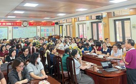 Trạm Y tế phường Thanh Xuân tổ chức tập huấn kỹ năng sơ cấp cứu tai nạn thương tích trong trường học cho các cán bộ y tế trường học trên địa bàn phường