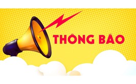 THÔNG BÁO - NIÊM YẾT CÔNG KHAI