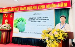 SÓC SƠN TĂNG CƯỜNG KIỂM TRA, BẢO ĐẢM AN TOÀN THỰC PHẨM