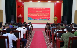 Công an xã Tiến Thắng phối hợp với các nhà trường quyết tâm xây dựng môi trường giáo dục an toàn, lành mạnh