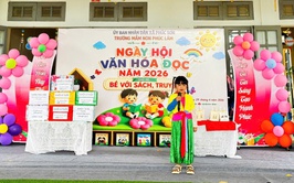 Trường Mầm non Phúc Lâm hưởng ứng Ngày Hội đọc sách 2026 với chủ đề 