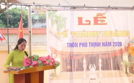 THÔN PHÚ THỊNH TỔ CHỨC LỄ TẾ THÀNH HOÀNG LÀNG NĂM 2026