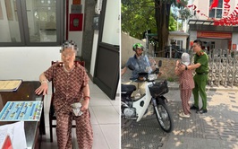 Công an phường Ngọc Hà nhanh chóng xác minh, hỗ trợ người dân đi lạc trong thời gian nghỉ Lễ