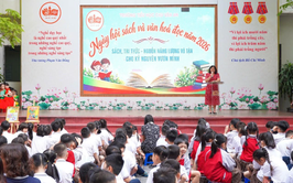 Ngày hội Sách và Văn hoá đọc năm 2026 trường Tiểu học Chu Văn An: Khơi nguồn năng lượng tri thức cho kỷ nguyên mới