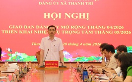 Nâng cao hiệu quả lãnh đạo, Thanh Trì triển khai nhiệm vụ tháng 5-2026