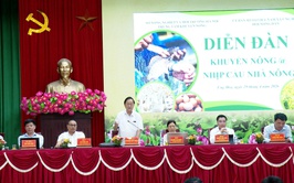 DIỄN ĐÀN KHUYẾN NÔNG “NHỊP CẦU NHÀ NÔNG” – KẾT NỐI TRI THỨC, ĐỒNG HÀNH CÙNG NÔNG DÂN PHÁT TRIỂN SẢN XUẤT.