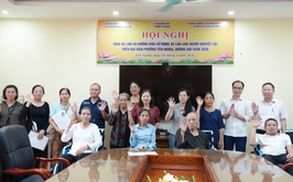 12 người khuyết tật phường Yên Nghĩa và Dương Nội được trao tặng xe lăn