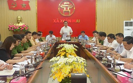Xuân Mai tiếp tục chỉ đạo giải quyết 05 điểm nghẽn trên địa bàn xã