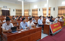 Đảng ủy xã Liên Minh tiếp sóng Hội nghị trực tuyến do Thành phố tổ chức Giao ban Quý I/2026