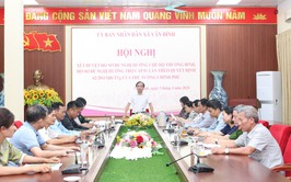 UBND xã Vân Đình tổ chức hội nghị xét duyệt hồ sơ đề nghị hưởng chế độ thương binh và trợ cấp theo Quyết định 62/2011/QĐ-TTg