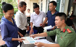 Công an xã Tam Hưng đẩy mạnh tuyên truyền, nâng cao nhận thức Nhân dân trong công tác giải phóng mặt bằng