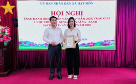 Hát Môn: Lan tỏa các mô hình sáng - xanh - sạch - đẹp từ cơ sở