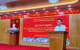 Đảng ủy phường Thanh Liệt phát động cuộc thi chính luận về bảo vệ nền tảng tư tưởng của Đảng và báo cáo viên, tuyên truyền viên giỏi năm 2026