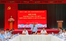 Đảng ủy phường Thanh Liệt: nâng cao hiệu quả điều hành, tăng cường kỷ cương, kỷ luật trong thực hiện nhiệm vụ