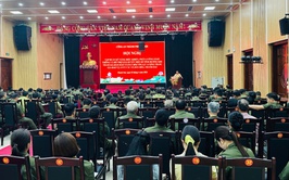 Tập huấn kỹ năng phân luồng giao thông cho lực lượng an ninh cơ sở xã Thanh Oai, Dân Hòa