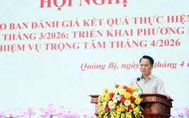 UBND xã Quảng Bị giao ban đánh giá kết quả tháng 2; triển khai phương hướng nhiệm vụ tháng 3/2026