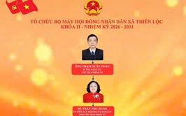 TỔ CHỨC BỘ MÁY HĐND, UBND XÃ THIÊN LỘC, NHIỆM KỲ 2026 - 2031