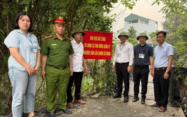 Tam Hưng triển khai cắm biển đất công, tăng cường quản lý và ngăn chặn vi phạm đất đai