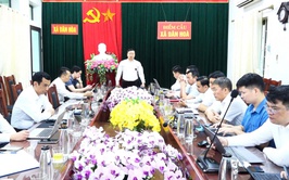 DÂN HÒA: BAN THƯỜNG VỤ ĐẢNG ỦY CHO Ý KIẾN VÀO ĐỀ ÁN CHUYỂN ĐỔI SỐ VÀ NGHỊ QUYẾT VỀ TĂNG CƯỜNG LÃNH ĐẠO CÔNG TÁC QUẢN LÝ ĐẤT ĐAI