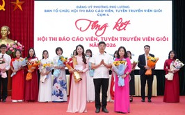 Phường Phú Lương tổ chức Hội thi Báo cáo viên, tuyên truyền viên giỏi cụm 4- Nơi thể hiện bản lĩnh tuyên truyền