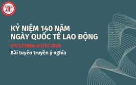 Kỷ niệm 140 năm Ngày Quốc tế Lao động (01/5/1886-01/5/2026) 