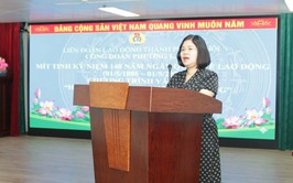 Phường Láng: Gắn chuyển đổi số với chăm lo thiết thực đời sống người lao động