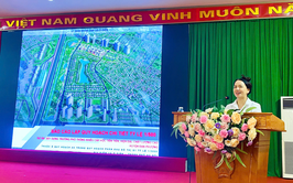 Ô Diên tổ chức hội nghị lấy ý kiến cộng đồng đối với đồ án quy hoạch chi tiết 1/500 xây dựng trường phổ thông nhiều cấp học