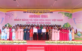 xã Phù Đổng phát động hưởng ứng Ngày sách và Văn hóa đọc Việt Nam 