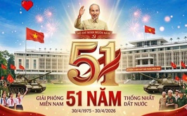 XÃ DÂN HOÀ CHÀO MỪNG KỶ NIỆM 51 NĂM NGÀY GIẢI PHÓNG MIỀN NAM, THỐNG NHẤT ĐẤT NƯỚC (30/4/1975 – 30/4/2026)